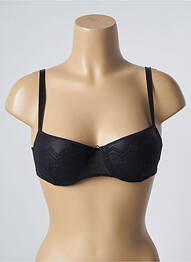 Soutien-gorge effet matière satinée haut soutien-gorge push-up noir PASSIONATA femme