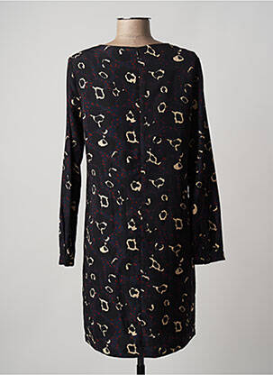Robe mi-longue coupe fluide manches longues noir ANONYME DESIGNERS femme