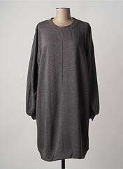 Robe mi-longue gris ICHI pour femme seconde vue