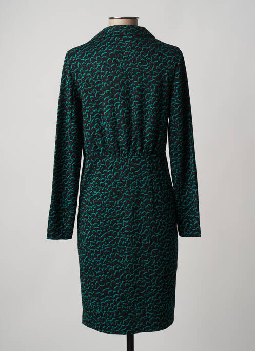 Robe mi-longue noir ICHI pour femme