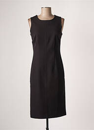 Robe mi-longue sans manche sans manche noir MEXX femme