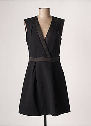 Robe courte sans manche sans manche noir LA PETITE ETOILE femme