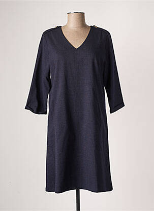 Robe mi-longue bleu DIPLODOCUS pour femme