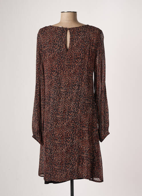 Robe mi-longue marron CREAM pour femme