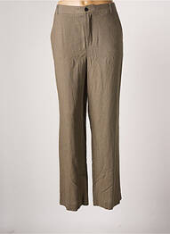 Pantalon chino tissage popeline taille normale gris YAYA femme