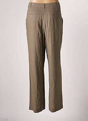 Pantalon chino tissage popeline taille normale gris YAYA femme
