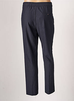 Pantalon chino tissage popeline taille normale bleu GRACE & MILA femme