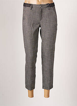 Pantalon 7/8 stretch taille normale gris FREEMAN T.PORTER femme