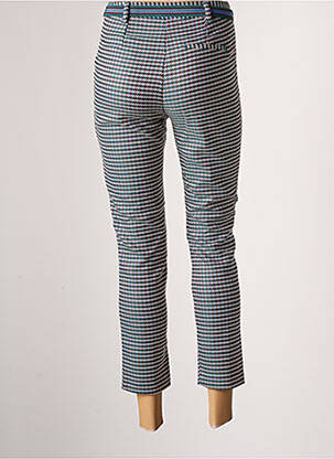 Pantalon droit stretch taille normale vert CKS femme