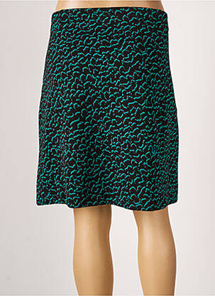 Jupe courte taille normale vert ICHI femme