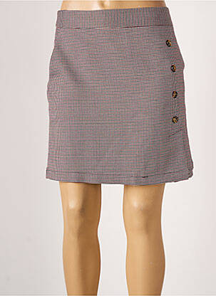 Jupe courte poches rouge LA PETITE ETOILE femme