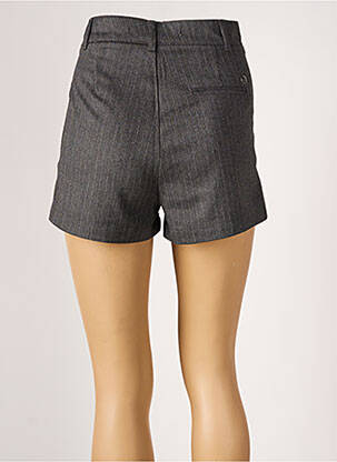 Short taille à pinces taille haute gris FREEMAN T.PORTER femme