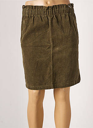 Jupe courte poches vert ICHI femme