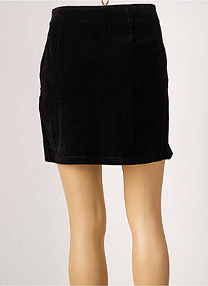 Jupe courte taille normale noir LA PETITE ETOILE femme