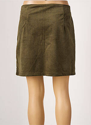 Jupe courte doublure vert CHERRY PARIS femme