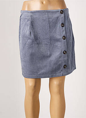 Jupe courte doublure bleu CHERRY PARIS femme