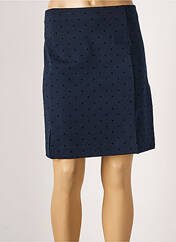 Jupe courte bleu ICHI pour femme seconde vue