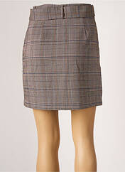Jupe courte marron LA PETITE ETOILE pour femme seconde vue