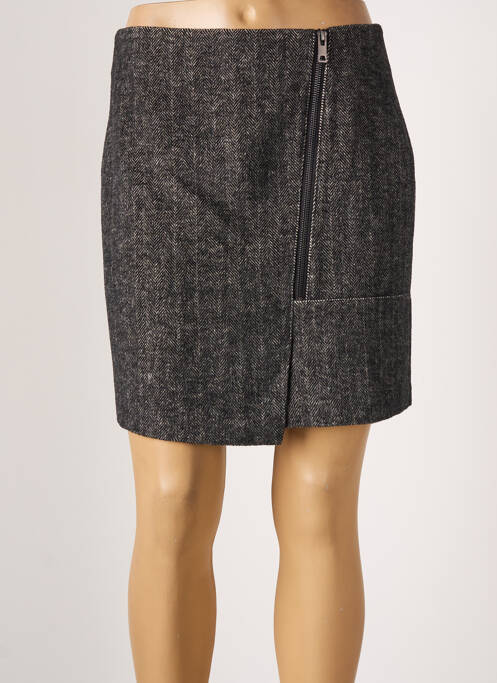 Jupe courte gris YAYA pour femme