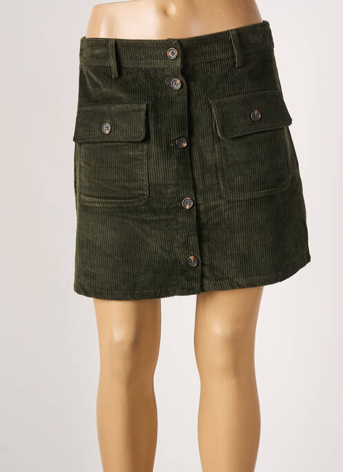Jupe courte vert LA PETITE ETOILE pour femme