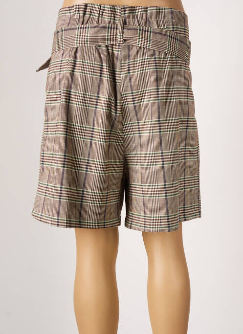 Short marron GRACE & MILA pour femme