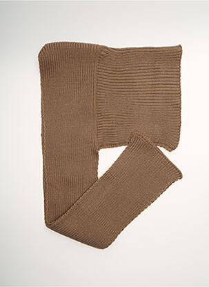 Col / tour de cou maille tricot vert ICHI femme