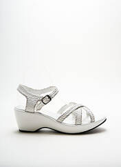 Sandales/Nu pieds blanc YVES DESFARGE pour femme seconde vue