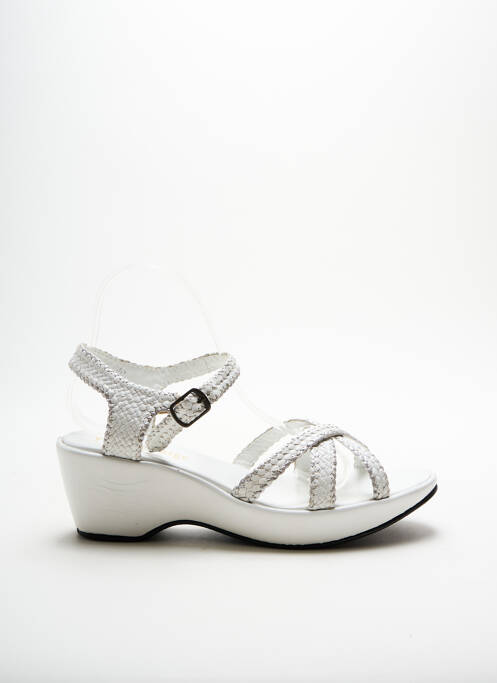 Sandales/Nu pieds blanc YVES DESFARGE pour femme
