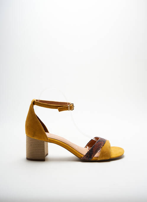 Sandales/Nu pieds jaune MARCO TOZZI pour femme