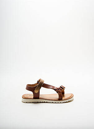 Sandales/Nu pieds marron KICKERS pour fille