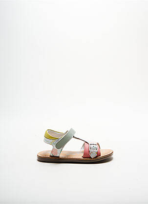 Sandales/Nu pieds blanc KICKERS pour fille