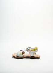 Sandales/Nu pieds blanc KICKERS pour fille seconde vue