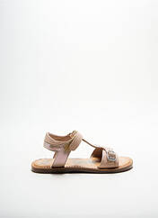 Sandales/Nu pieds rose KICKERS pour fille seconde vue