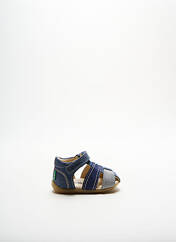 Sandales/Nu pieds bleu KICKERS pour garçon seconde vue