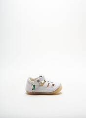 Sandales/Nu pieds blanc KICKERS pour enfant seconde vue