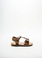 Sandales/Nu pieds marron MOD8 pour fille seconde vue