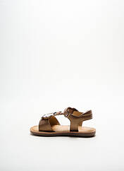 Sandales/Nu pieds marron MOD8 pour fille seconde vue