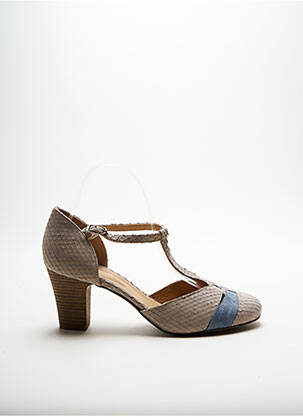 Sandales/Nu pieds bleu PERLATO pour femme