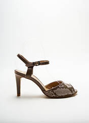 Sandales/Nu pieds marron PERLATO pour femme seconde vue