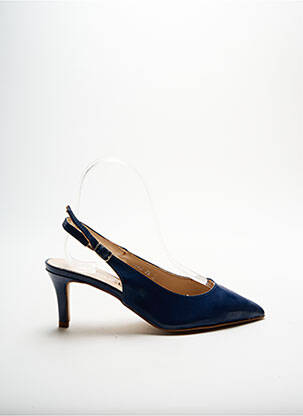 Escarpins fermeture boucle(s) talon de 4 à 6cm bleu DÉNOUÉE femme