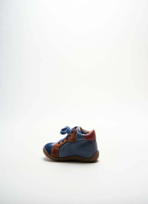 Bottillons bleu NOËL garçon