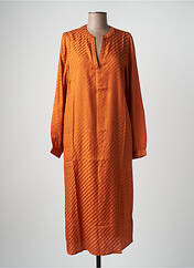 Robe longue orange CREAM pour femme seconde vue