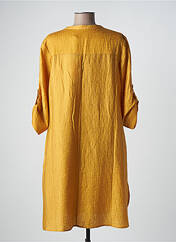 Robe mi-longue jaune CREAM pour femme seconde vue