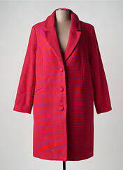 Manteau long rouge CREAM pour femme seconde vue