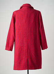 Manteau long rouge CREAM pour femme seconde vue