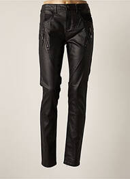 Pantalon slim stretch taille normale noir CREAM femme