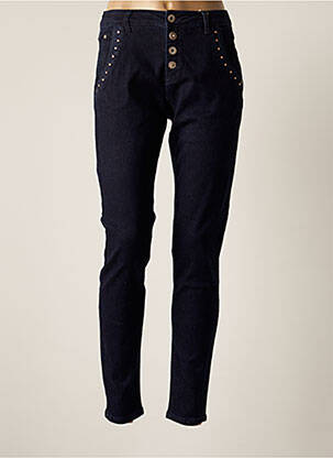 Jeans coupe slim slim taille normale bleu CREAM femme