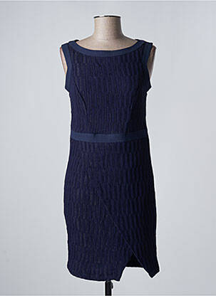 Robe mi-longue sans manche sans manche bleu LOVIE femme