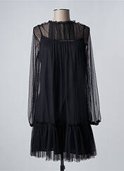Robe mi-longue noir CHOKLATE pour femme seconde vue