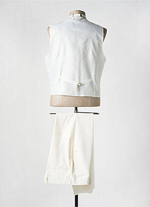 Costume de cérémonie coupe costume blanc ADIMO homme